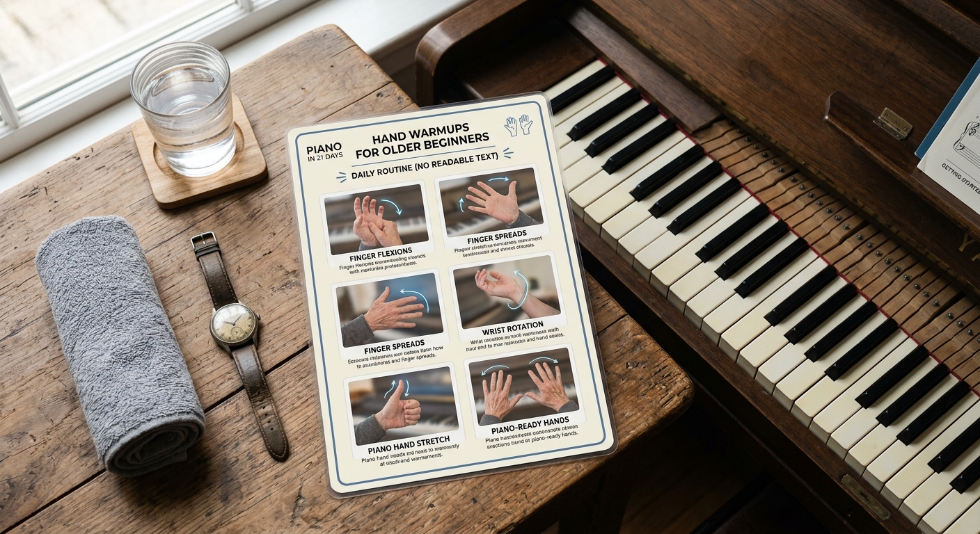 Hand warmup reference card bonus